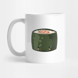 Kawaii food salmon roll Japanese style Mug